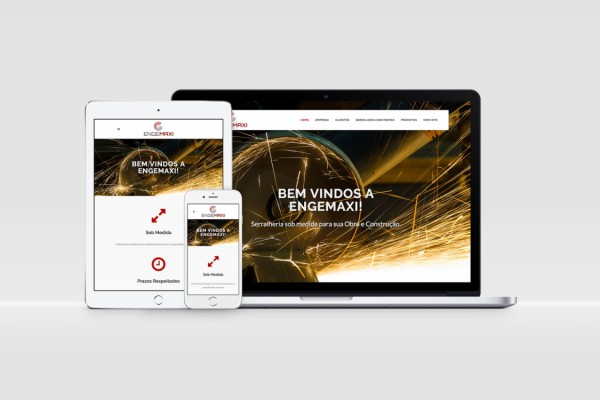 Site Responsivo e Dinâmico com área Administrativa.