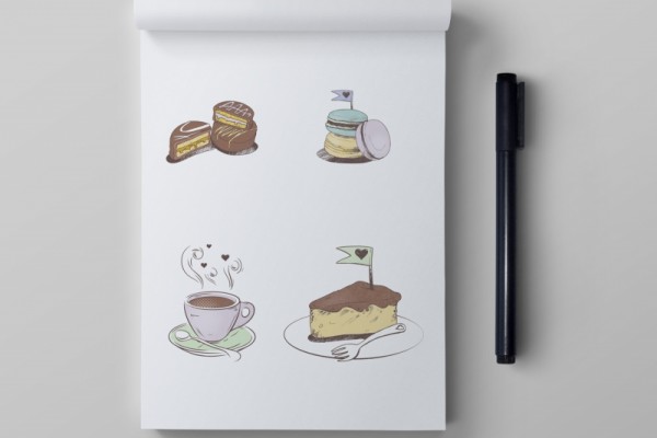 Ilustração de Produtos