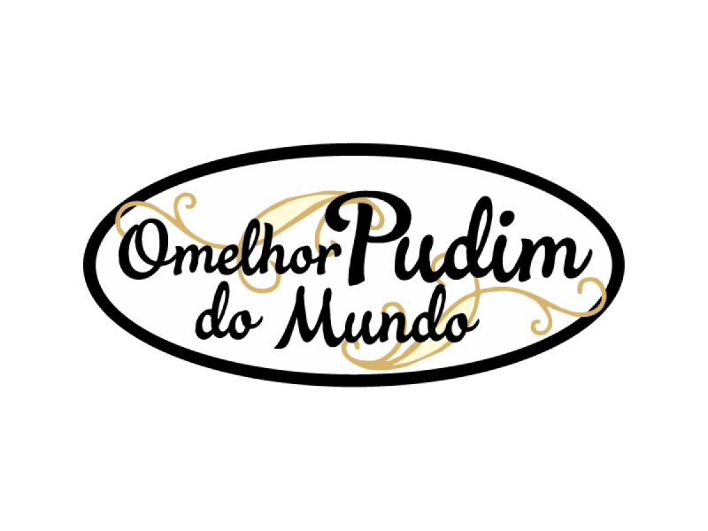 Logotipo Melhor Pudim do Mundo