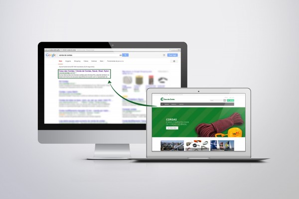 E-commerce na primeira página do Google